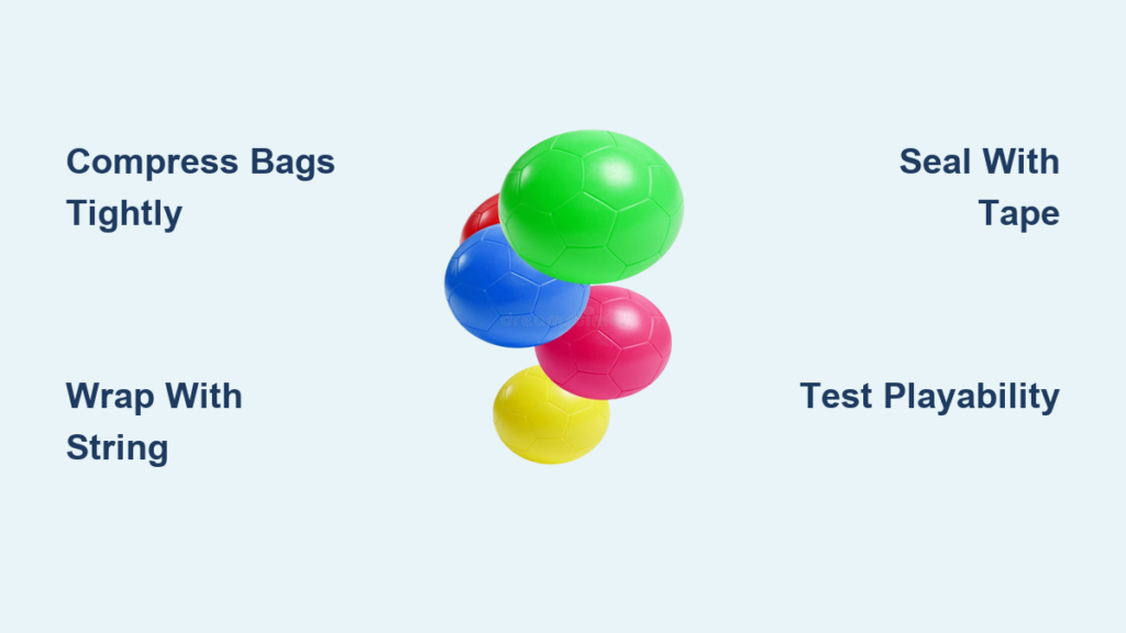 How to Make a Plastic Soccer Ball