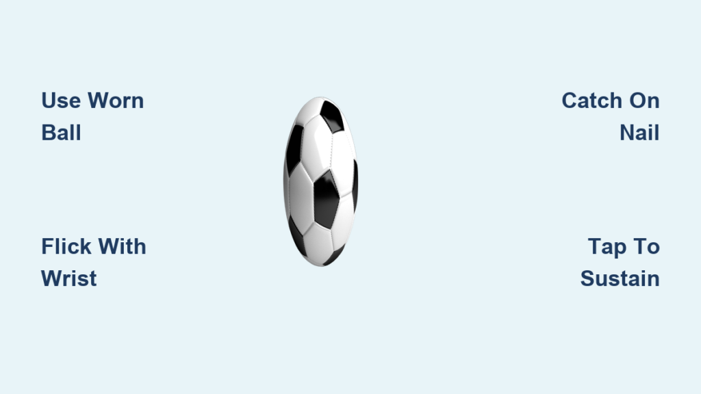 How to Spin a Soccer Ball on Your Finger