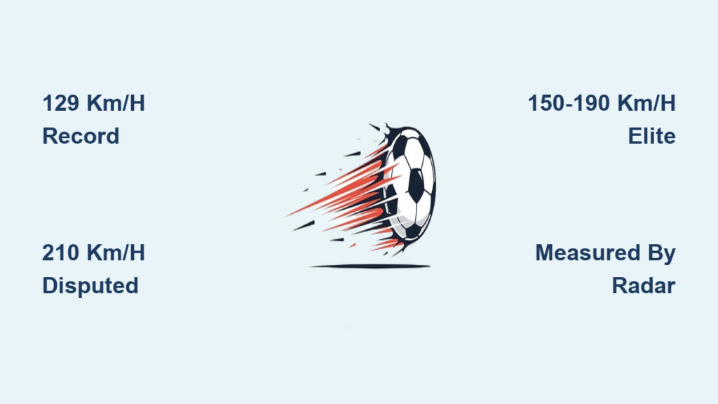 How Fast Does a Soccer Ball Travel During a Game?