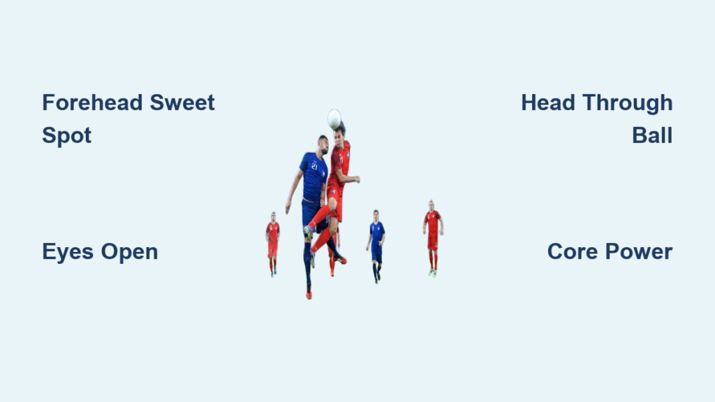 How to Head a Soccer Ball Safely and Effectively